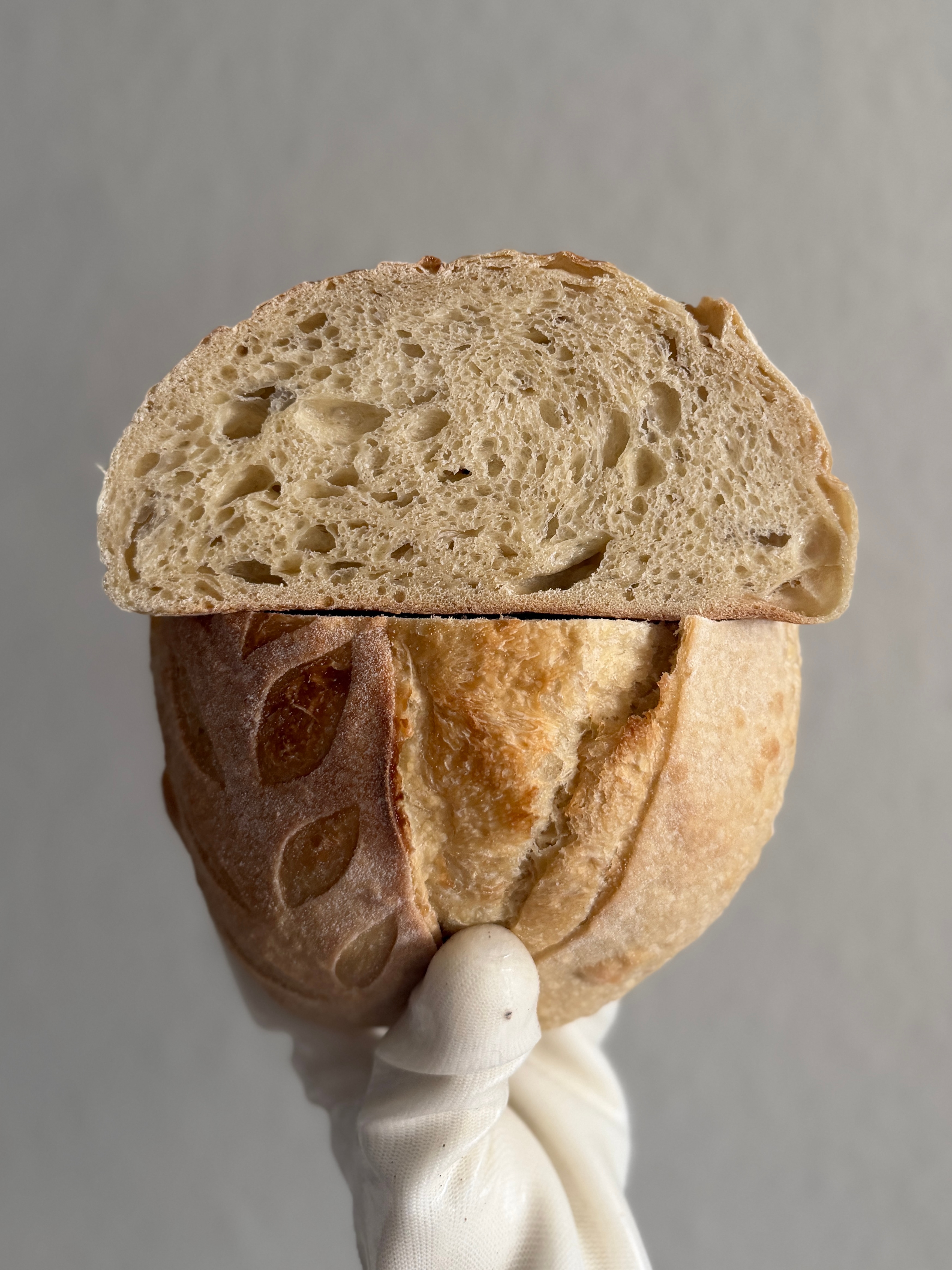 Artisan sourdough bread